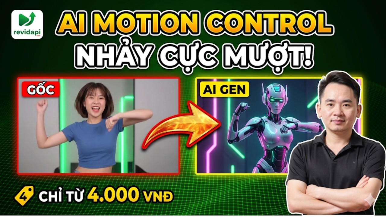 Motion Control AI Guide — Copy TikTok Motion on RevidAPI