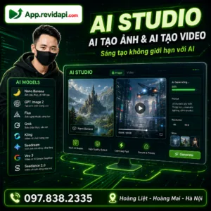 AI tao anh tao video banner