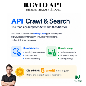API Crawl & Search | Thu thập web & tìm ảnh