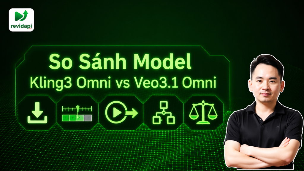 So Sánh Model tạo video Kling3 omni và Veo3.1 Omni — ảnh bìa | RevidAPI