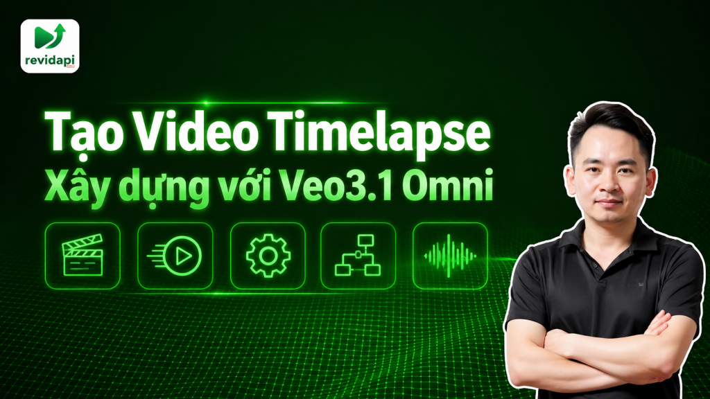 tạo video timelapse xây dựng với veo3.1 omni — ảnh bìa | RevidAPI