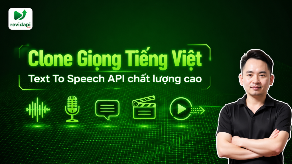 Text To Speech API Tiếng Việt Clone Giọng — ảnh bìa | RevidAPI