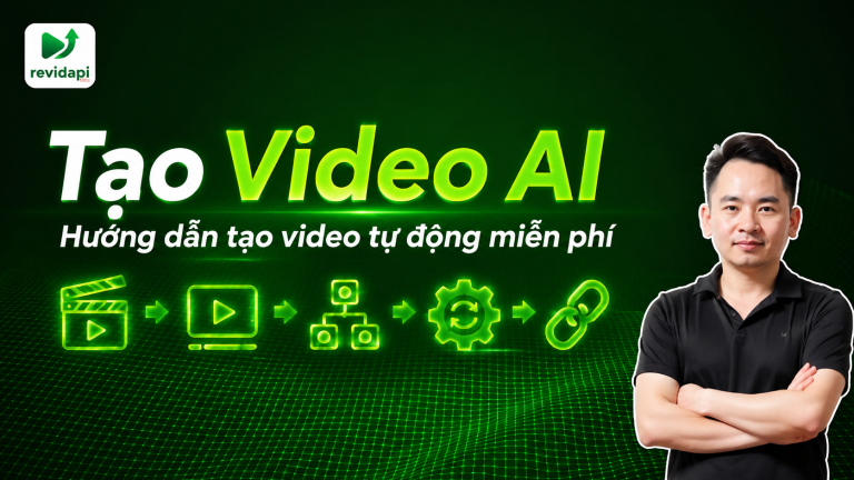 tạo video tự động bằng AI miễn phí — ảnh bìa | RevidAPI