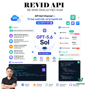 API GPT-5.6 Sol giá rẻ
