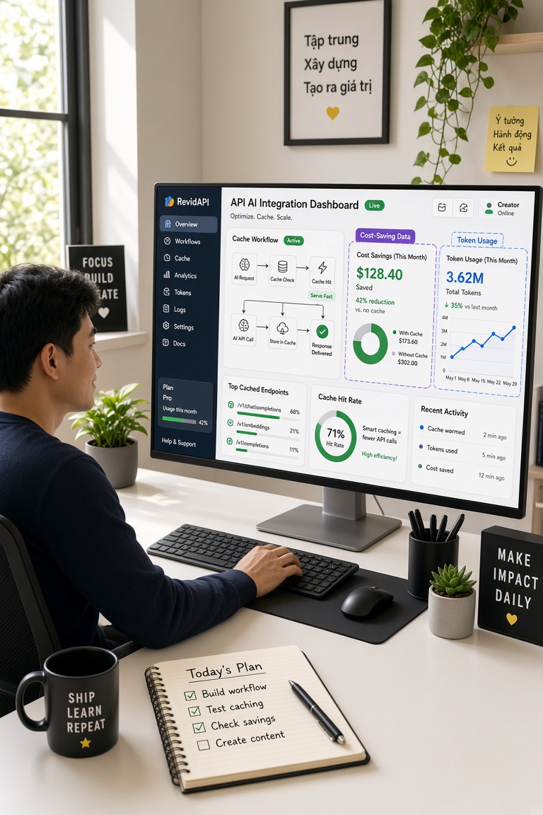 Mẹo thực chiến và cách tích hợp API AI với RevidAPI — api ai giá rẻ tại việt nam | RevidAPI