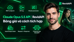 Claude Opus 5.5 API — ảnh bìa | RevidAPI