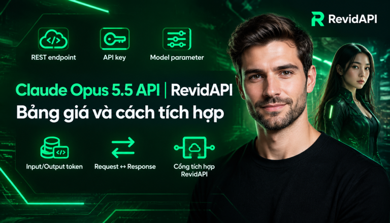 Claude Opus 5.5 API — ảnh bìa | RevidAPI