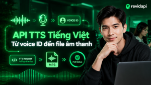 API chuyển văn bản thành giọng nói — ảnh bìa | RevidAPI