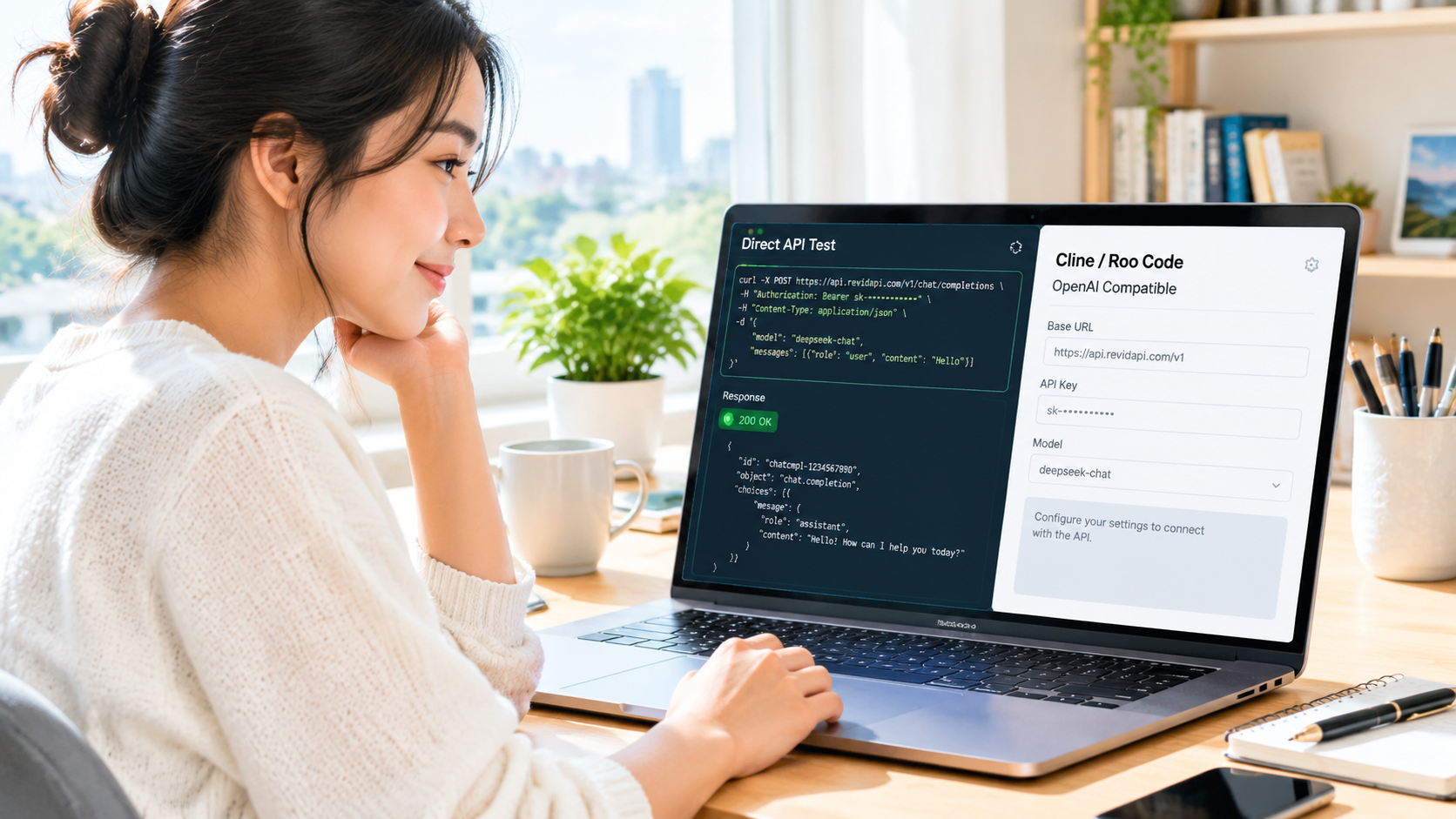 Thử gọi RevidAPI trước khi dùng Cline và Roo Code — cấu hình Cline và Roo Code với OpenAI Compatible | RevidAPI