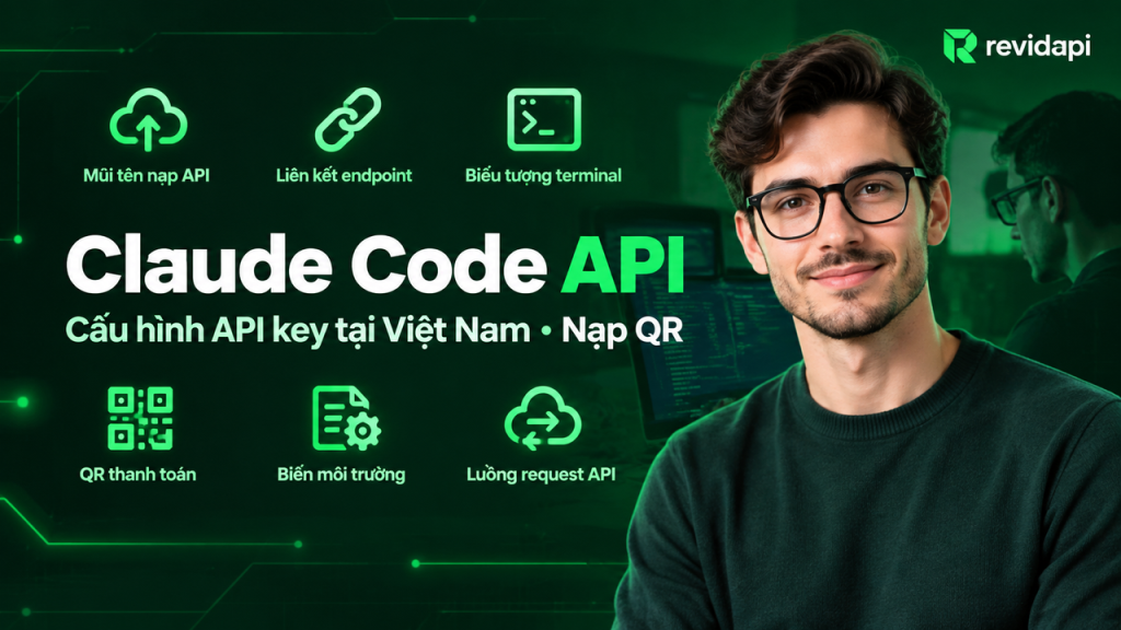 cách dùng Claude Code với API key tại Việt Nam — ảnh bìa | RevidAPI