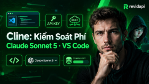 Cline Claude Sonnet 5 — ảnh bìa | RevidAPI