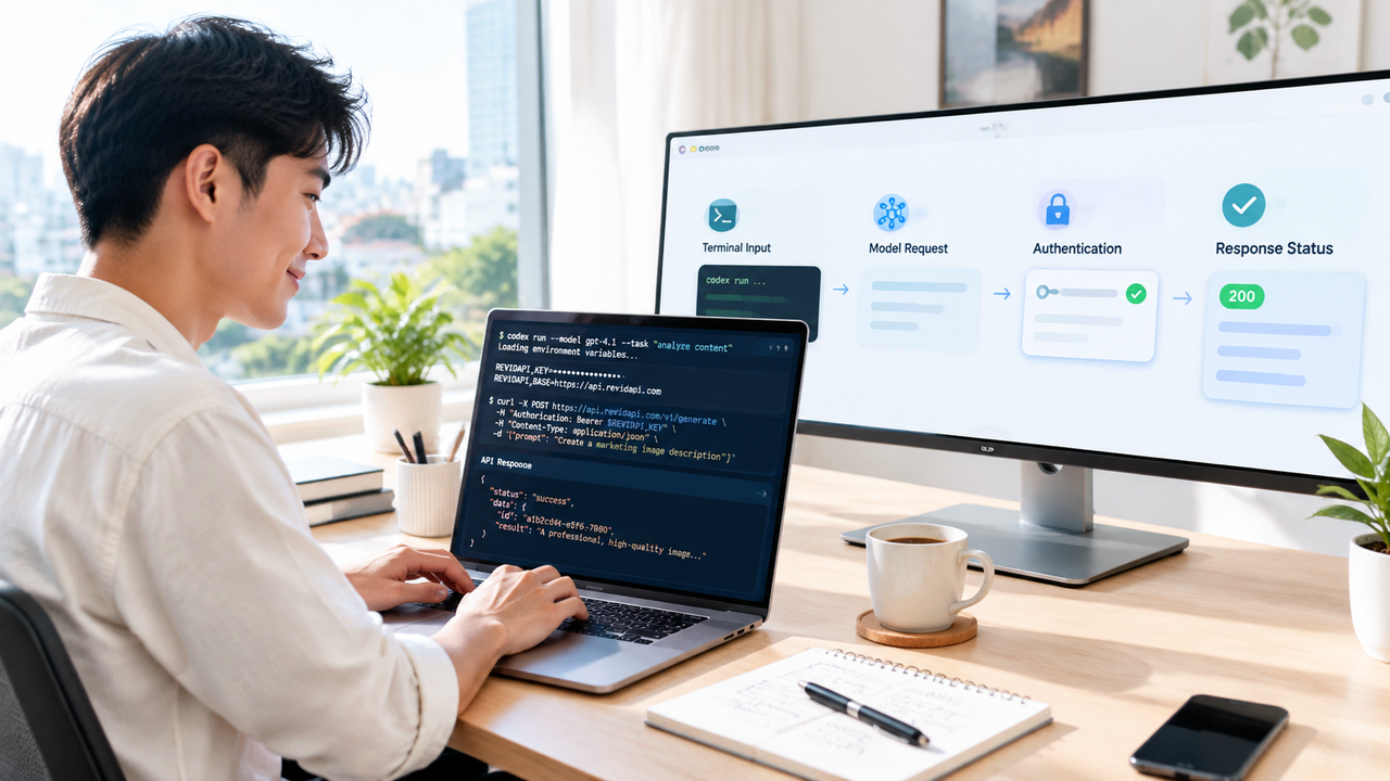 Cài và gọi RevidAPI từ Codex CLI bằng endpoint thật — Codex CLI | RevidAPI