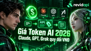 giá token AI — ảnh bìa | RevidAPI