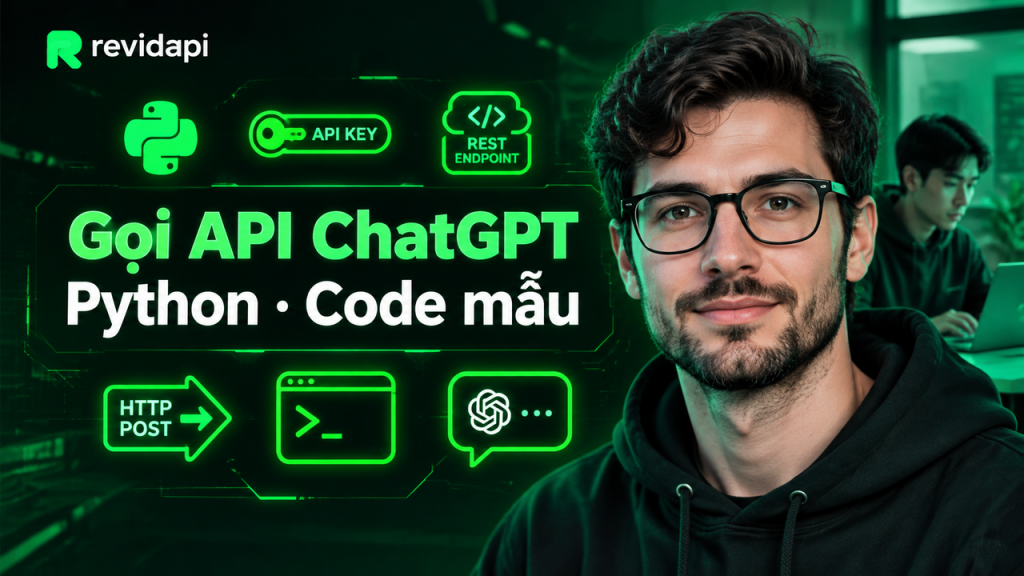 gọi API ChatGPT bằng Python — ảnh bìa | RevidAPI