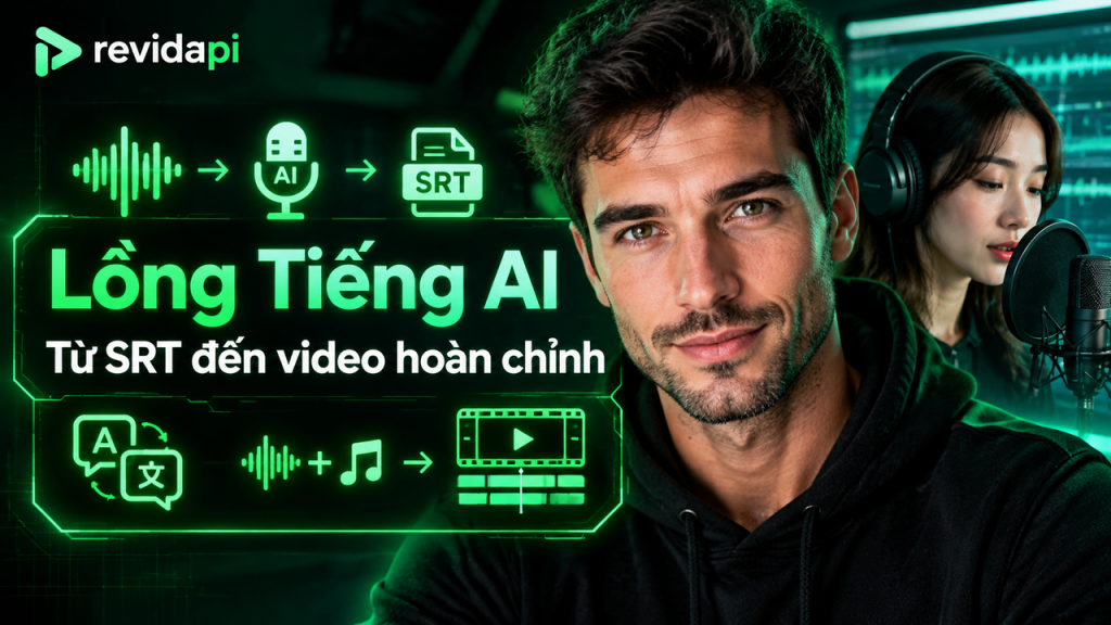 lồng tiếng video bằng AI — ảnh bìa | RevidAPI
