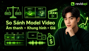 so sánh các mô hình AI tạo video — ảnh bìa | RevidAPI