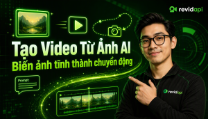 tạo video từ ảnh bằng AI — ảnh bìa | RevidAPI